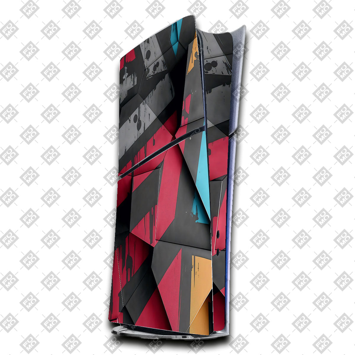 Graffiti and Geometry PlayStation 5 Slim Digital Edition Skin