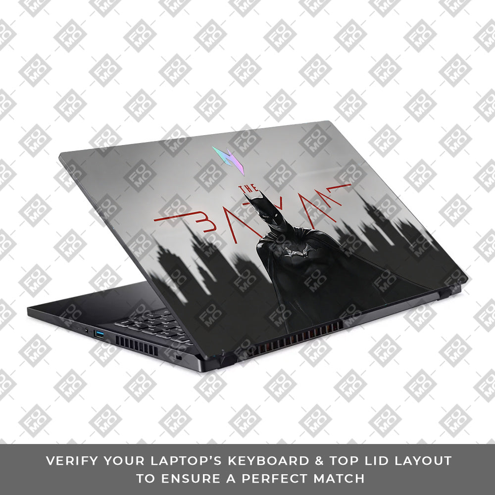 Gotham's Dark Avenger Acer Nitro V ANV15 51 55CA 3D Laptop Skin