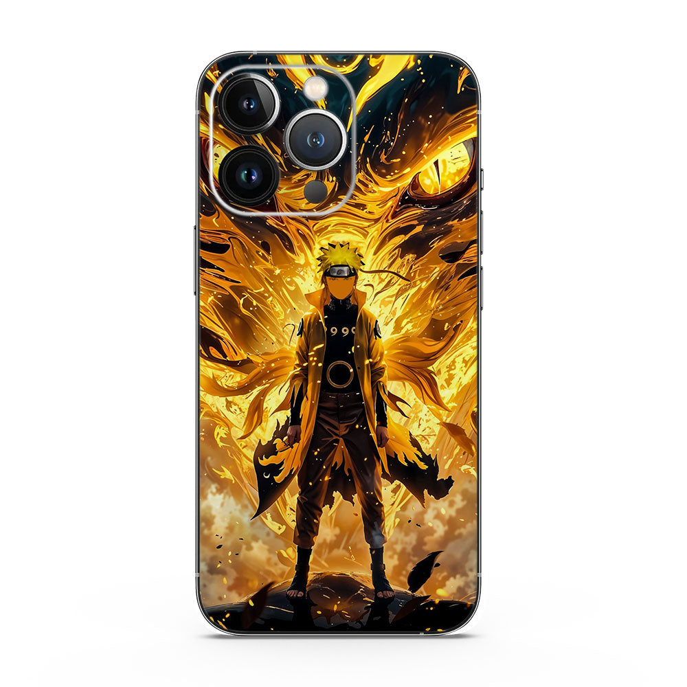 Fomo Store Mobile Skins Anime Naruto Golden Tailed Power