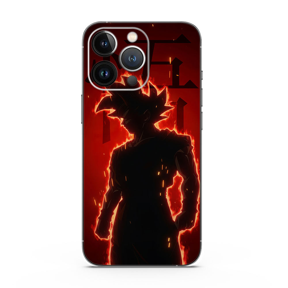 Inferno Goku Kanji Anime Mobile Skins