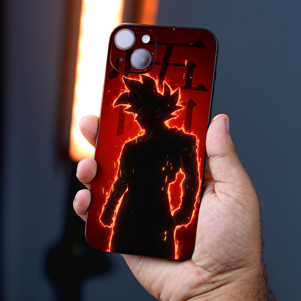 Inferno Goku Kanji Anime Mobile Skins
