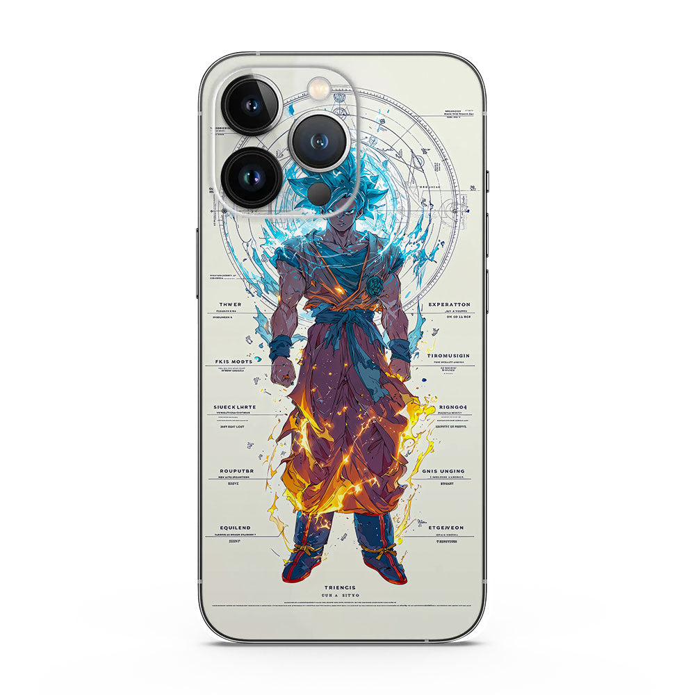 Super Saiyan Blue Aura Anime Mobile Skin