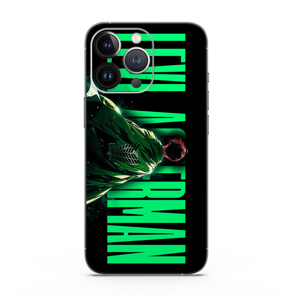 Fomo Store Mobile Skins Anime Levi Wings of Freedom