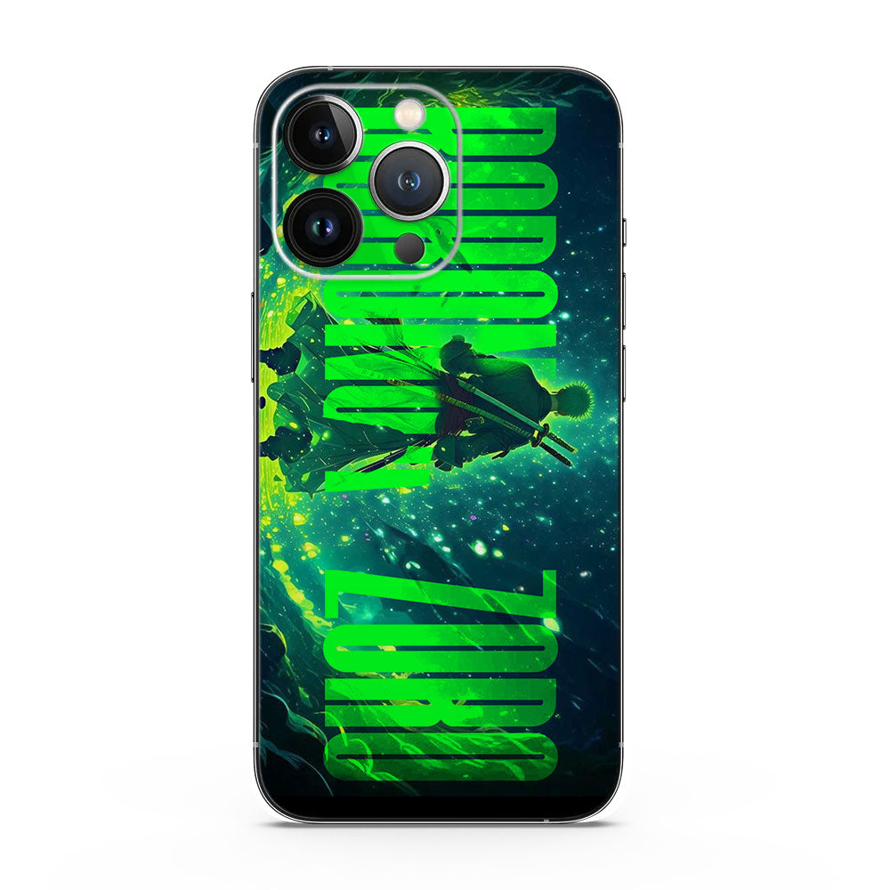 Fomo Store Mobile Skins Anime Roronoa Zoro Green Blade