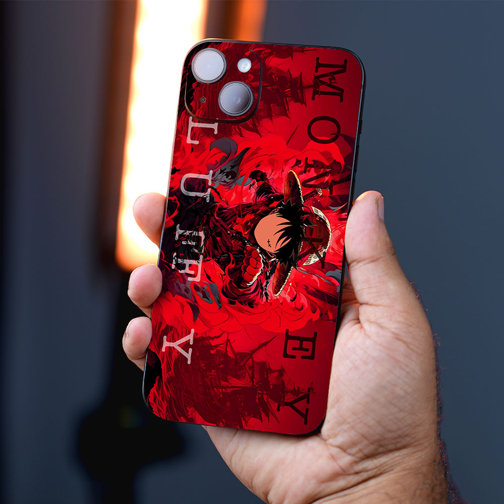 Luffy Fiery Crimson Anime Mobile Skins