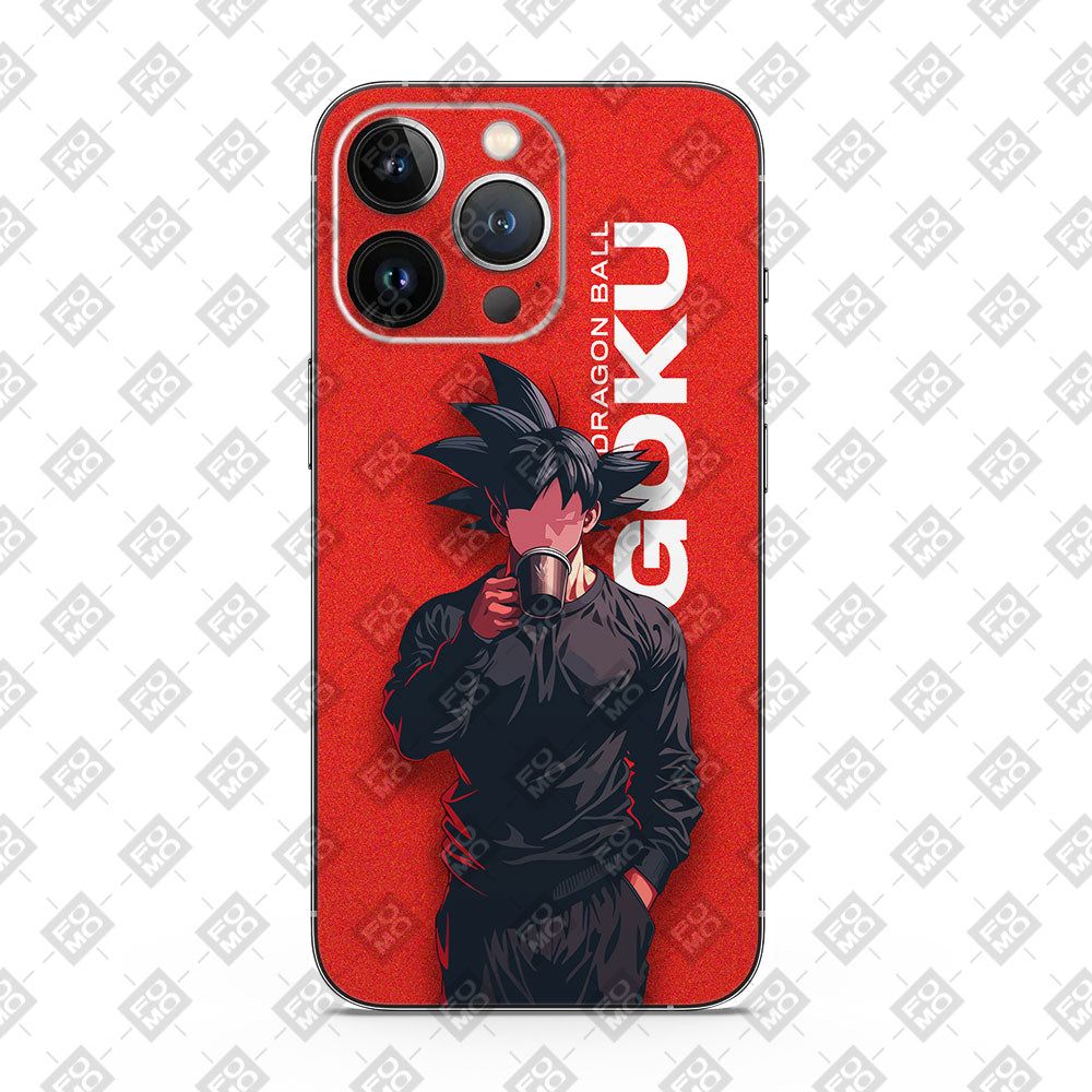 Goku Coffee Break Anime Mobile Skins