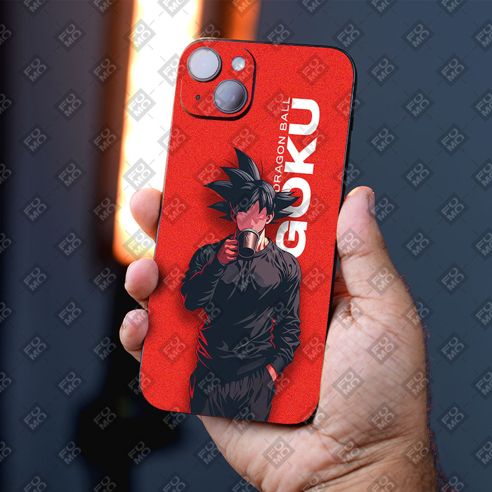 Goku Coffee Break Anime Mobile Skins