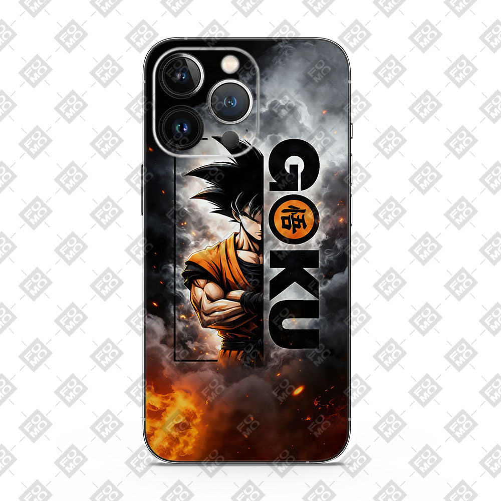 Goku Power Mode Anime 3D Mobile Skins