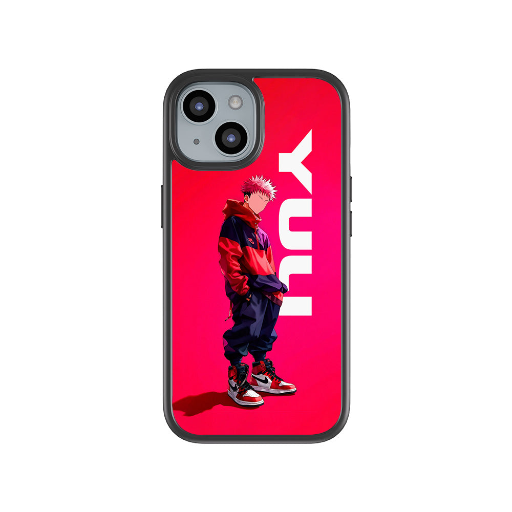 Yuji Drip Skin with Shockguard Armour Magsafe Case for Apple iPhone 15