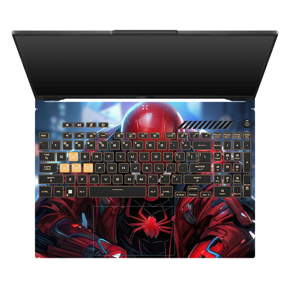 Spiderman Classic Asus TUF Gaming F16 and TUF Gaming A16 Laptop Skin