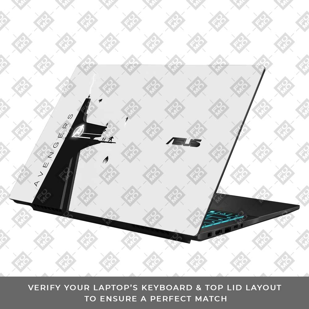 Superhero Team Action Asus Gaming V16 V3607 Laptop Skin