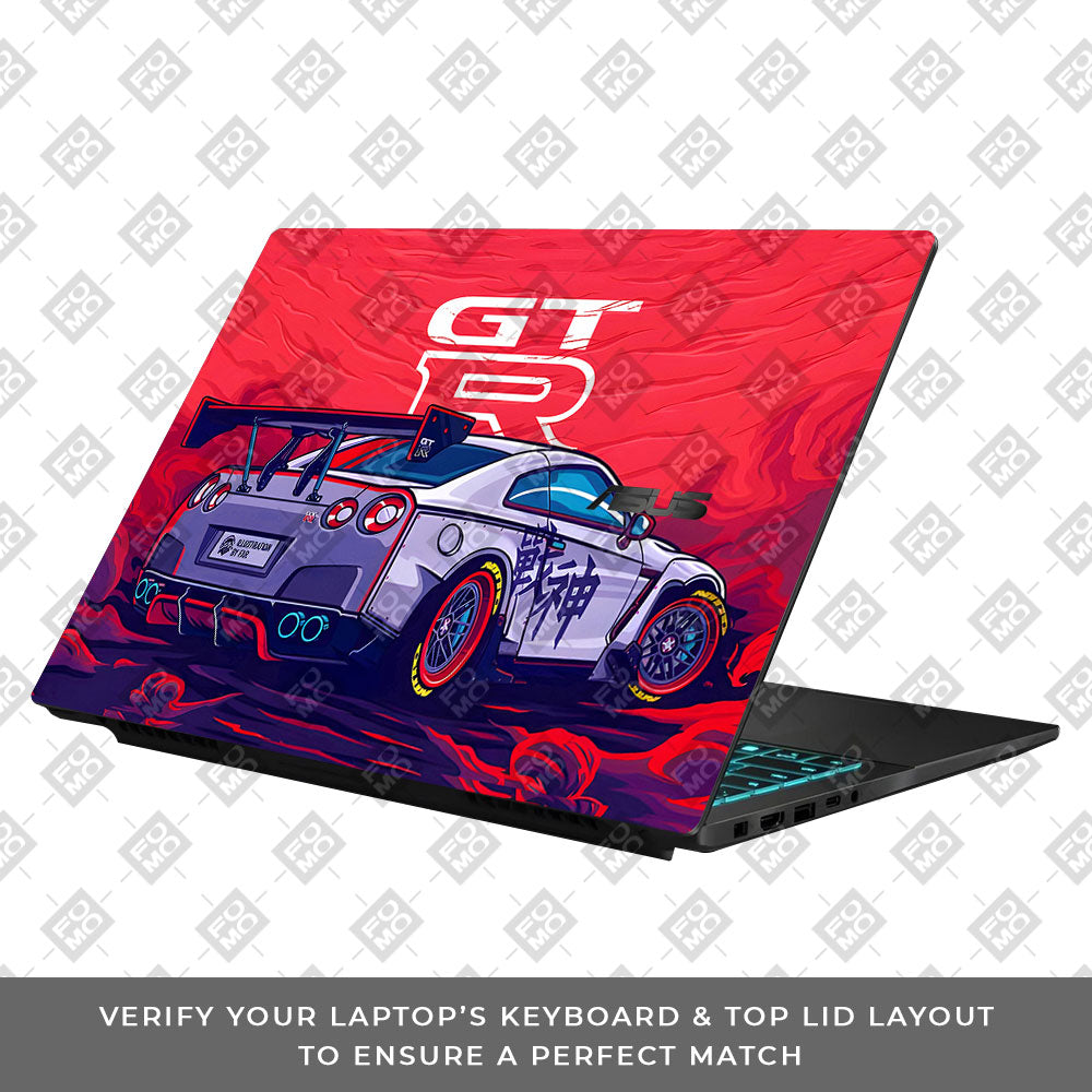Nissan GTR Racing Edition Asus Gaming V16 V3607 Laptop Skin