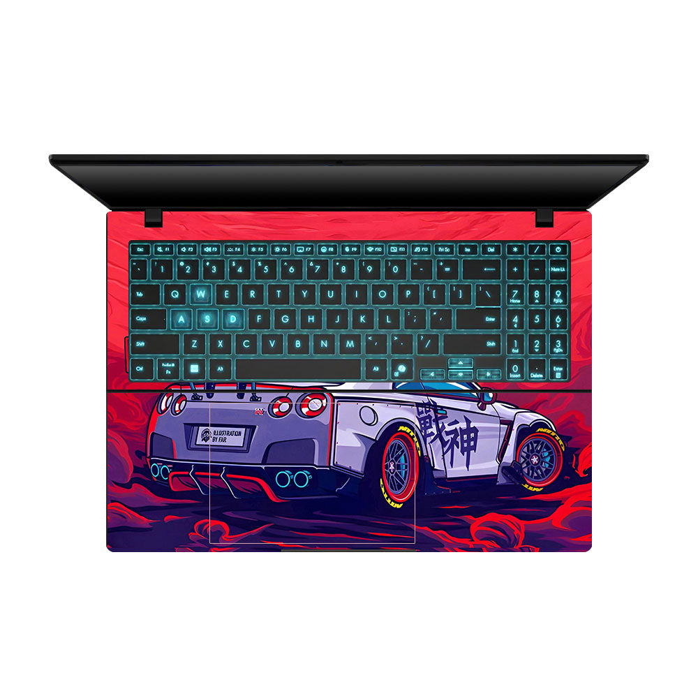 Nissan GTR Racing Edition Asus Gaming V16 V3607 Laptop Skin