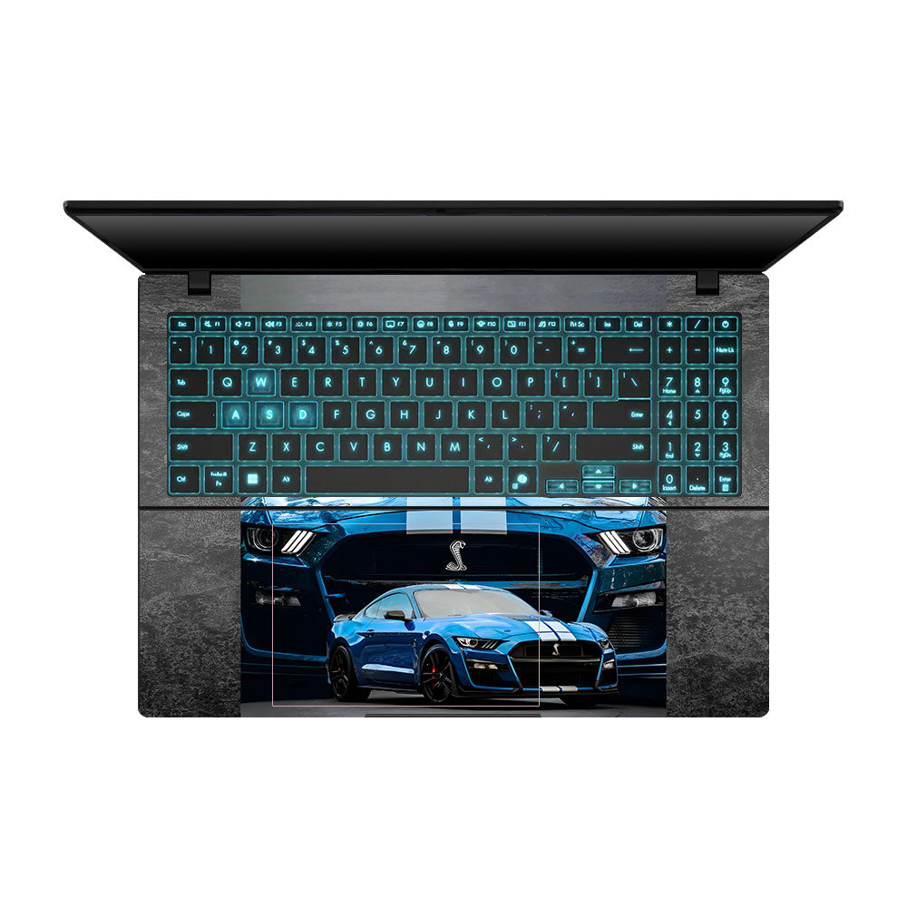 Racing Stripe Muscle Asus Gaming V16 V3607 Laptop Skin
