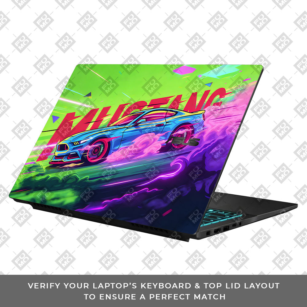 Muscle Car Legacy Asus Gaming V16 V3607 Laptop Skin