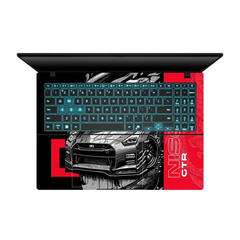 JDM Speed Thrill Asus Gaming V16 V3607 Laptop Skin