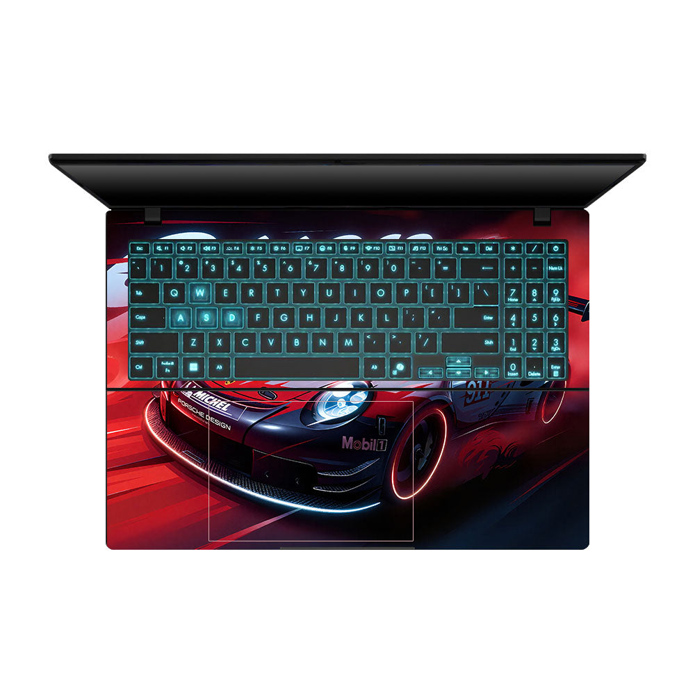 Porsche 911 RSR Asus Gaming V16 V3607 Laptop Skin