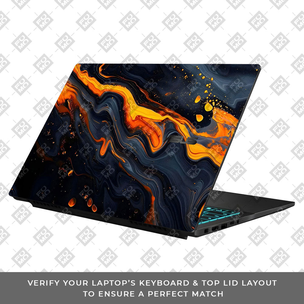 Lava Marble Asus Gaming V16 V3607 Laptop Skin