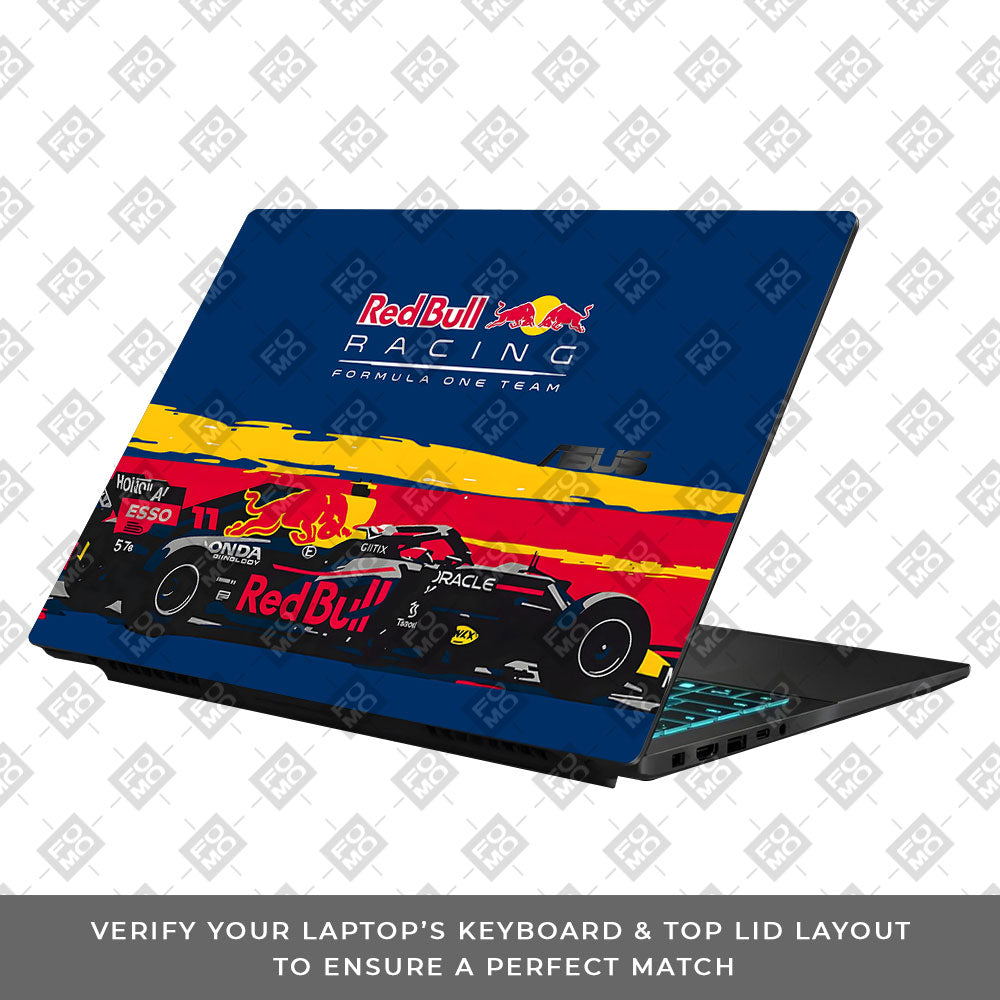 Red Bull Racing Formula One Team Asus Gaming V16 V3607 Laptop Skin