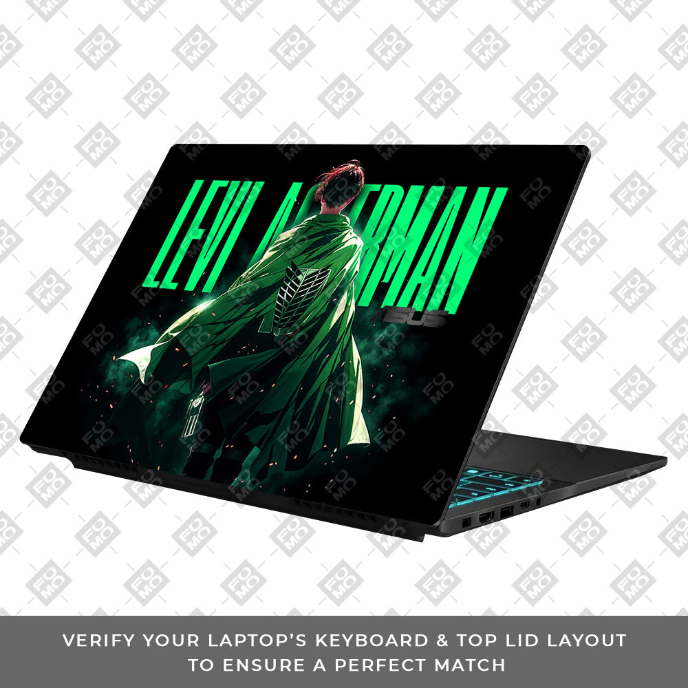 Dual Blade Warrior Asus Gaming V16 V3607 Laptop Skin