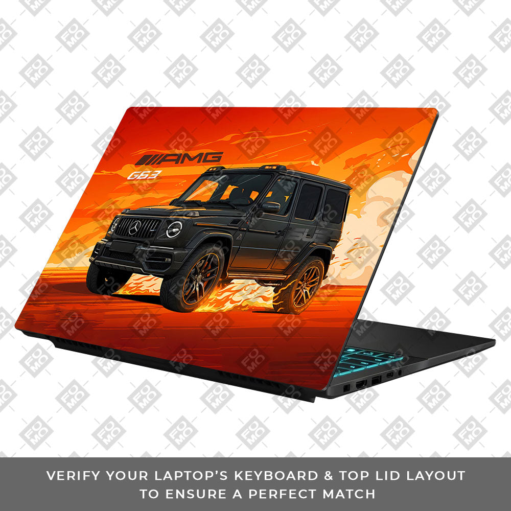 Boxy Luxury SUV Asus Gaming V16 V3607 Laptop Skin