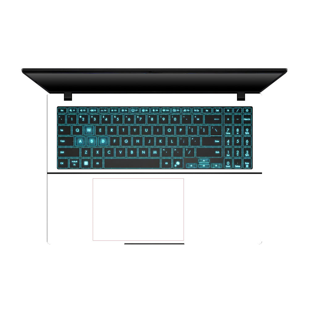 Textured White Asus Gaming V16 V3607 Laptop Skin
