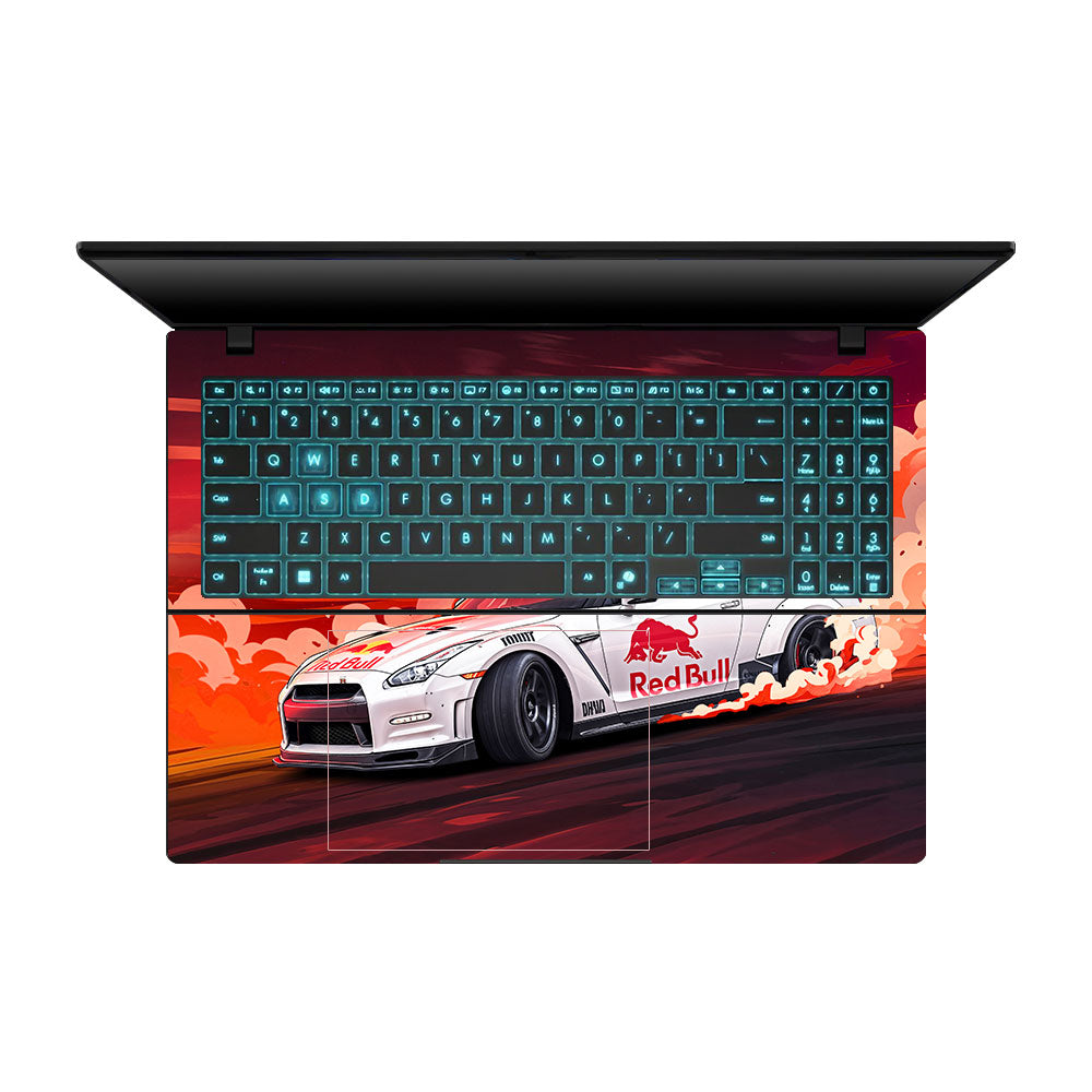 JDM Drift Fury Asus Gaming V16 V3607 Laptop Skin