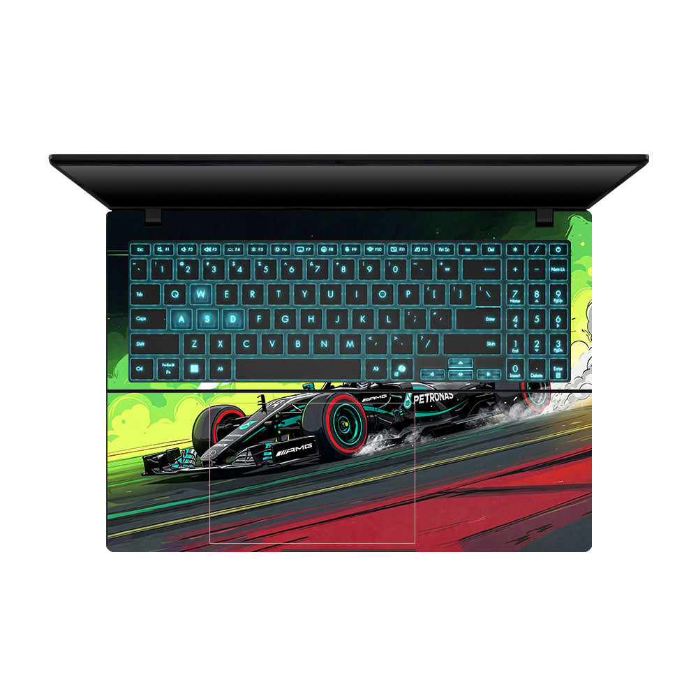 W15 F1 Red Bull x AMG Velocity Asus Gaming V16 V3607 Laptop Skin