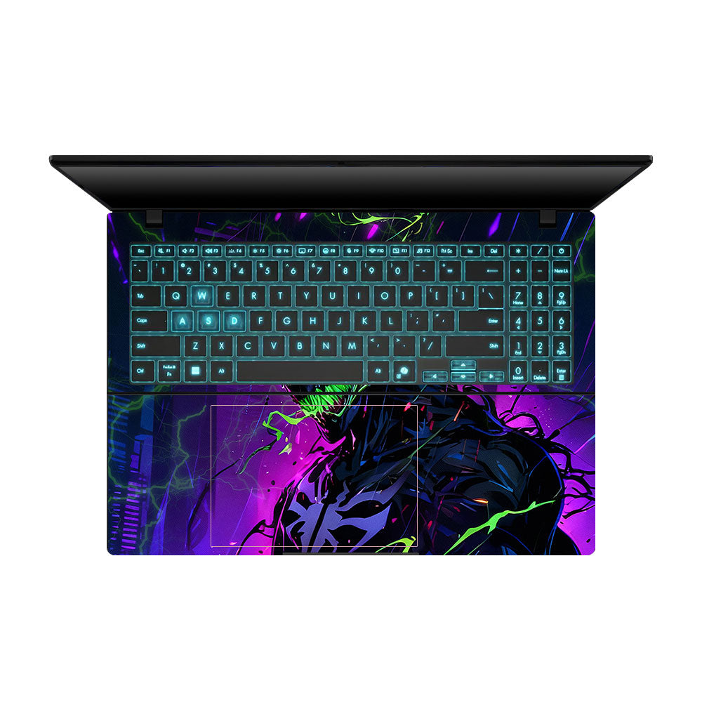 Venom Chaos Surge Asus Gaming V16 V3607 Laptop Skin