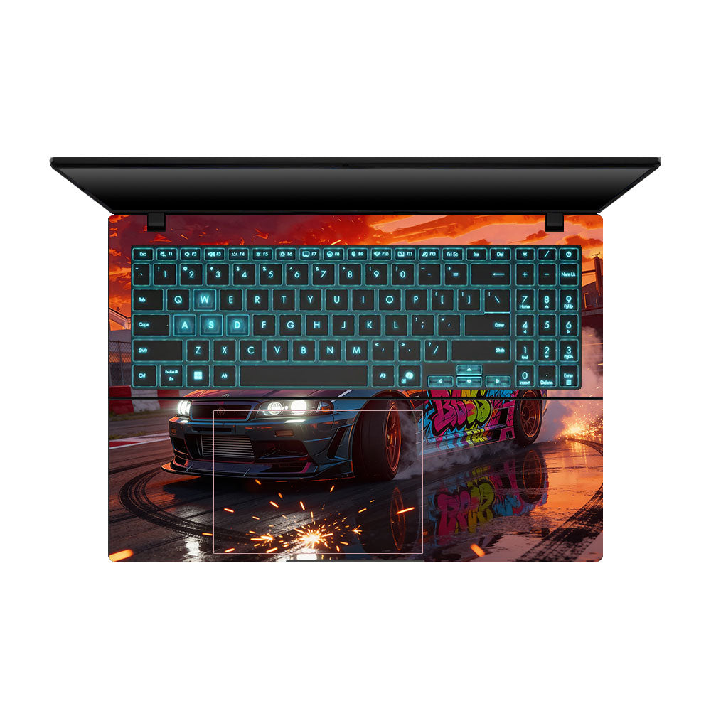 Tokyo Drift Vibes Asus Gaming V16 V3607 Laptop Skin