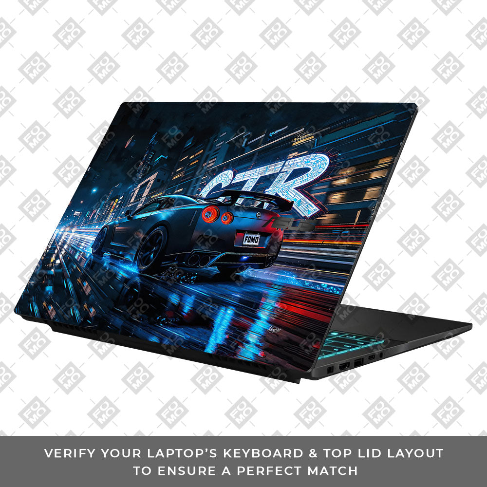 Neon Street Racing Asus Gaming V16 V3607 Laptop Skin