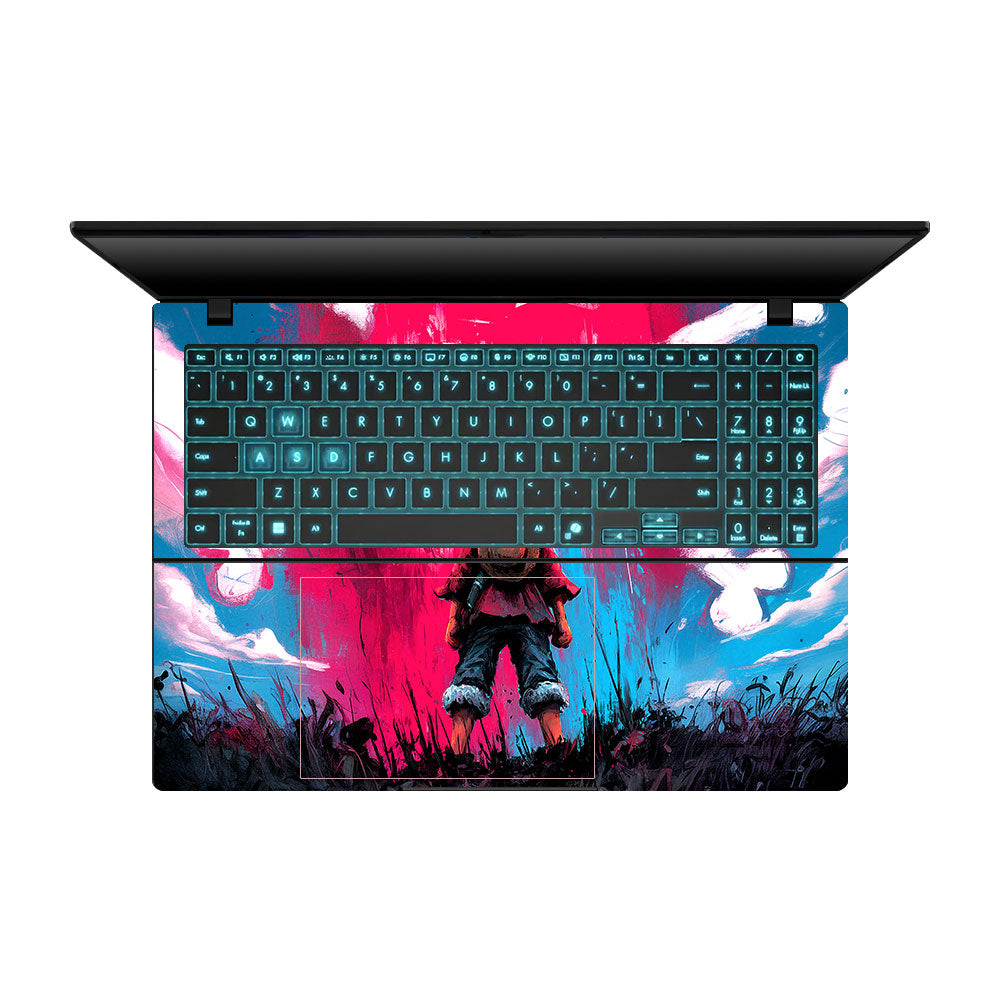 Straw Hat Graffiti One Piece Asus Gaming V16 V3607 Laptop Skin