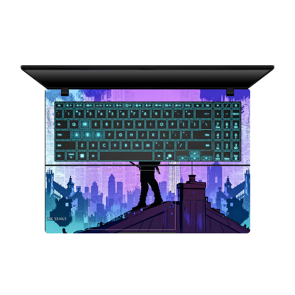 Comic Archer Hero Asus Gaming V16 V3607 Laptop Skin