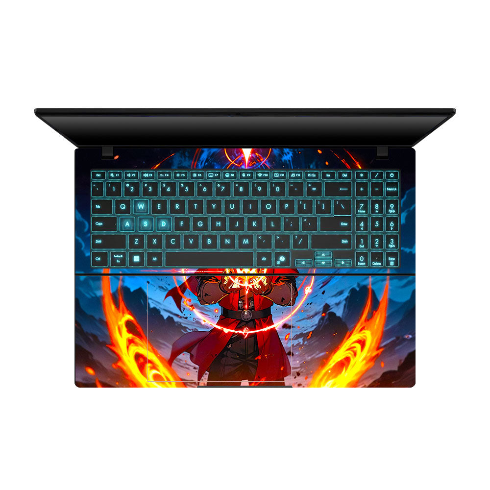 Anime Alchemist Warrior Asus Gaming V16 V3607 Laptop Skin