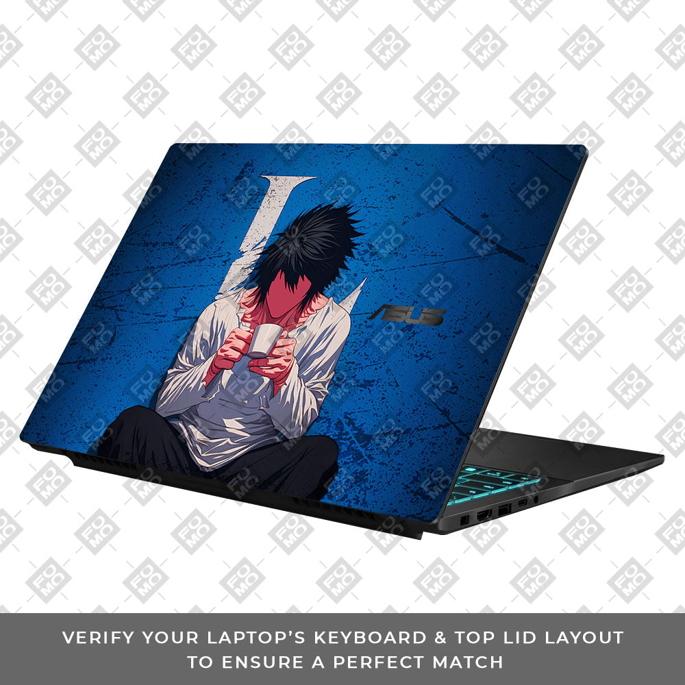 Anime Detective Art Asus Gaming V16 V3607 Laptop Skin