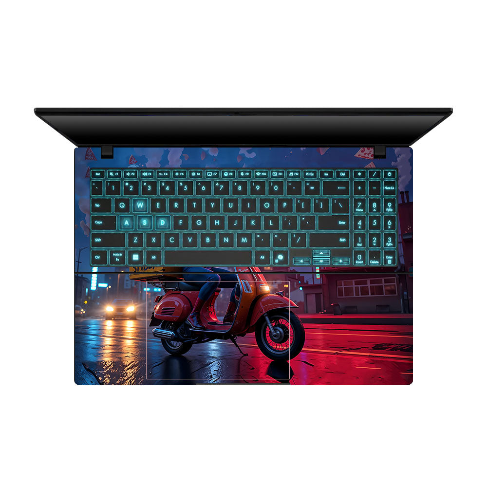 Pizza Spidey Asus Gaming V16 V3607 Laptop Skin