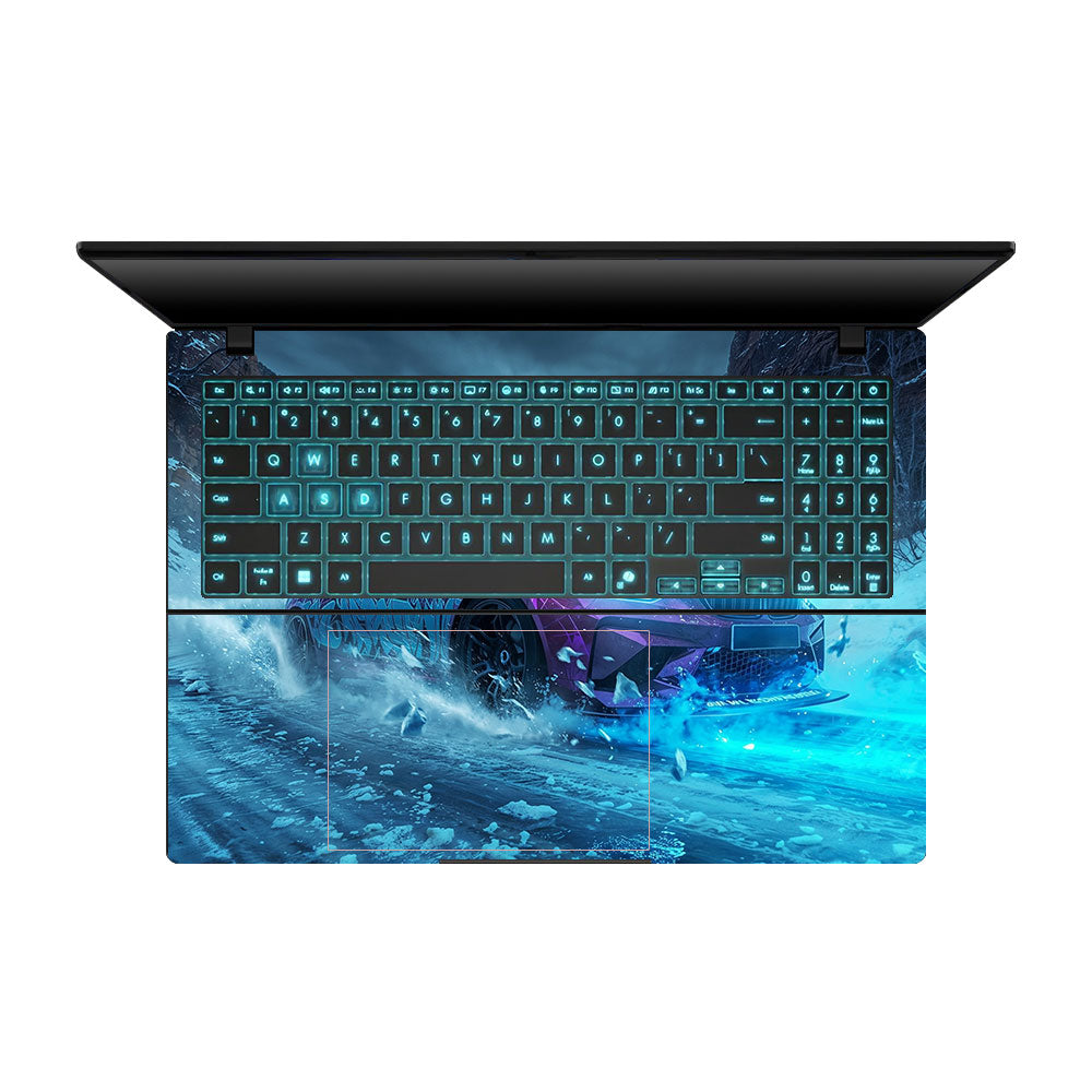 Neon Drift Car Asus Gaming V16 V3607 Laptop Skin