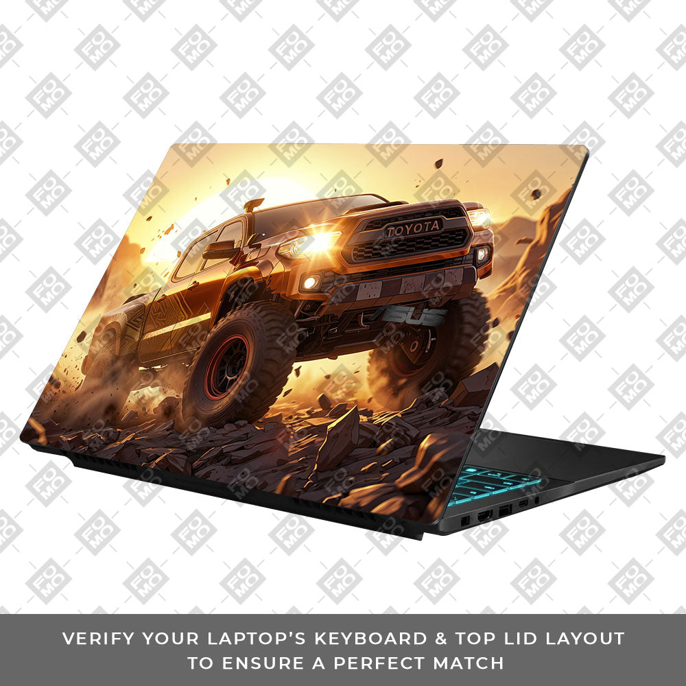 Toyota Off Road Beast Asus Gaming V16 V3607 Laptop Skin