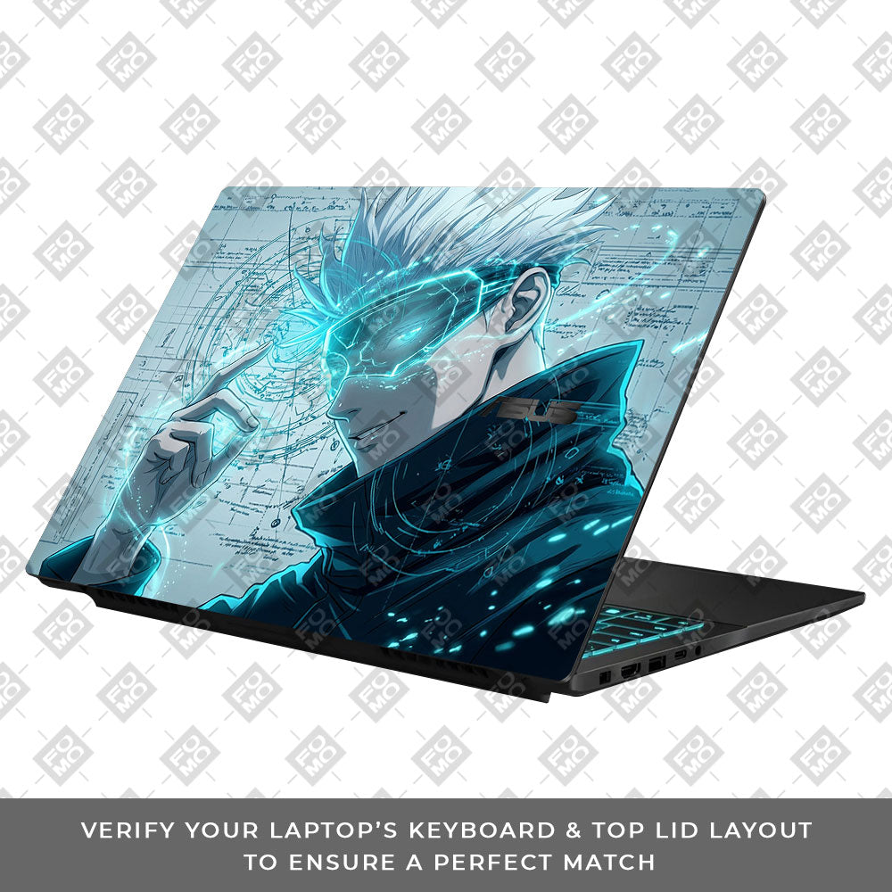 Anime Sorcerer Power Asus Gaming V16 V3607 Laptop Skin