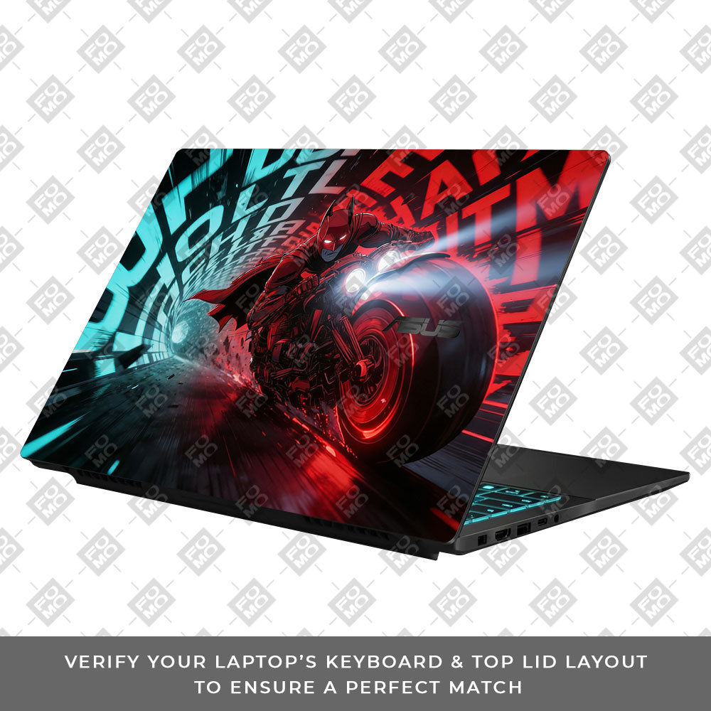 Vigilante Speed Overdrive Asus Gaming V16 V3607 Laptop Skin