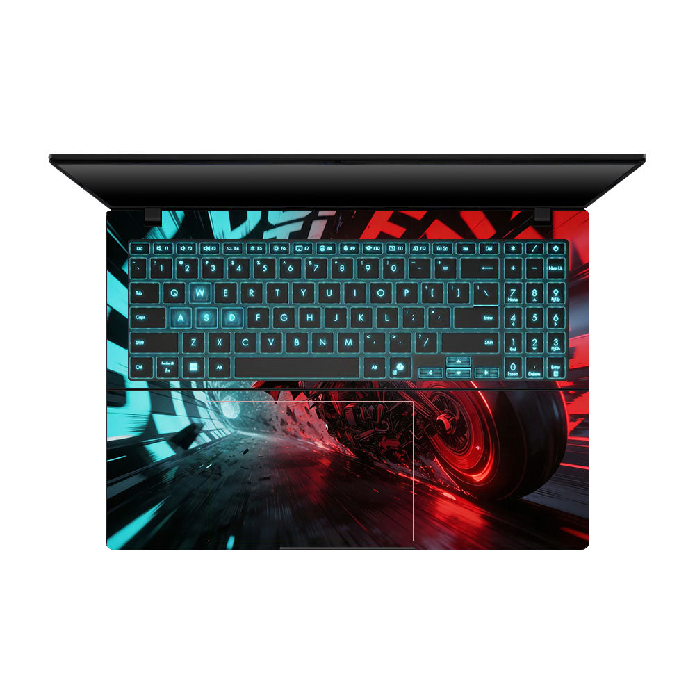 Vigilante Speed Overdrive Asus Gaming V16 V3607 Laptop Skin