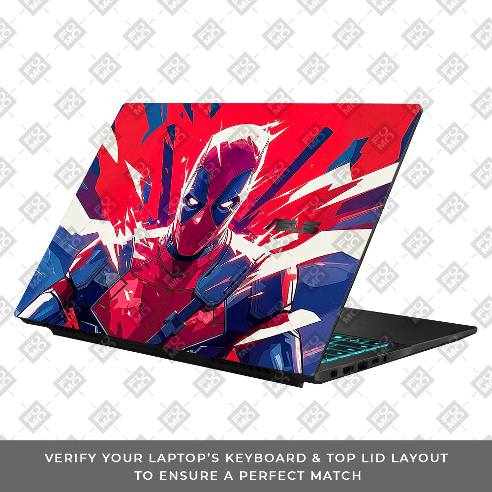 Antihero Power Burst Asus Gaming V16 V3607 Laptop Skin
