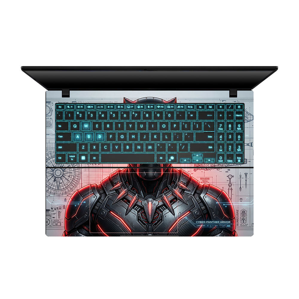 Metal Tech Superhero Asus Gaming V16 V3607 Laptop Skin