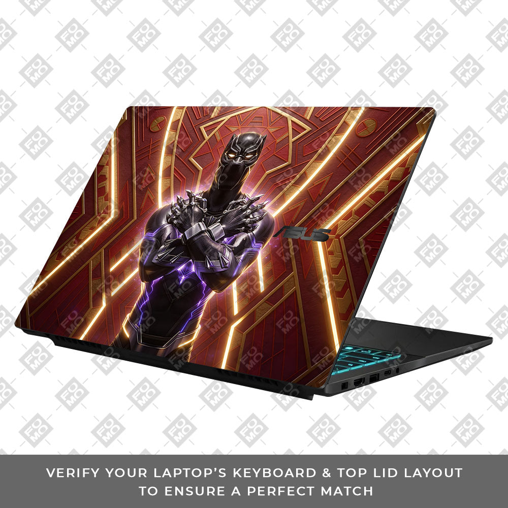 Wakanda Royal Power Asus Gaming V16 V3607 Laptop Skin