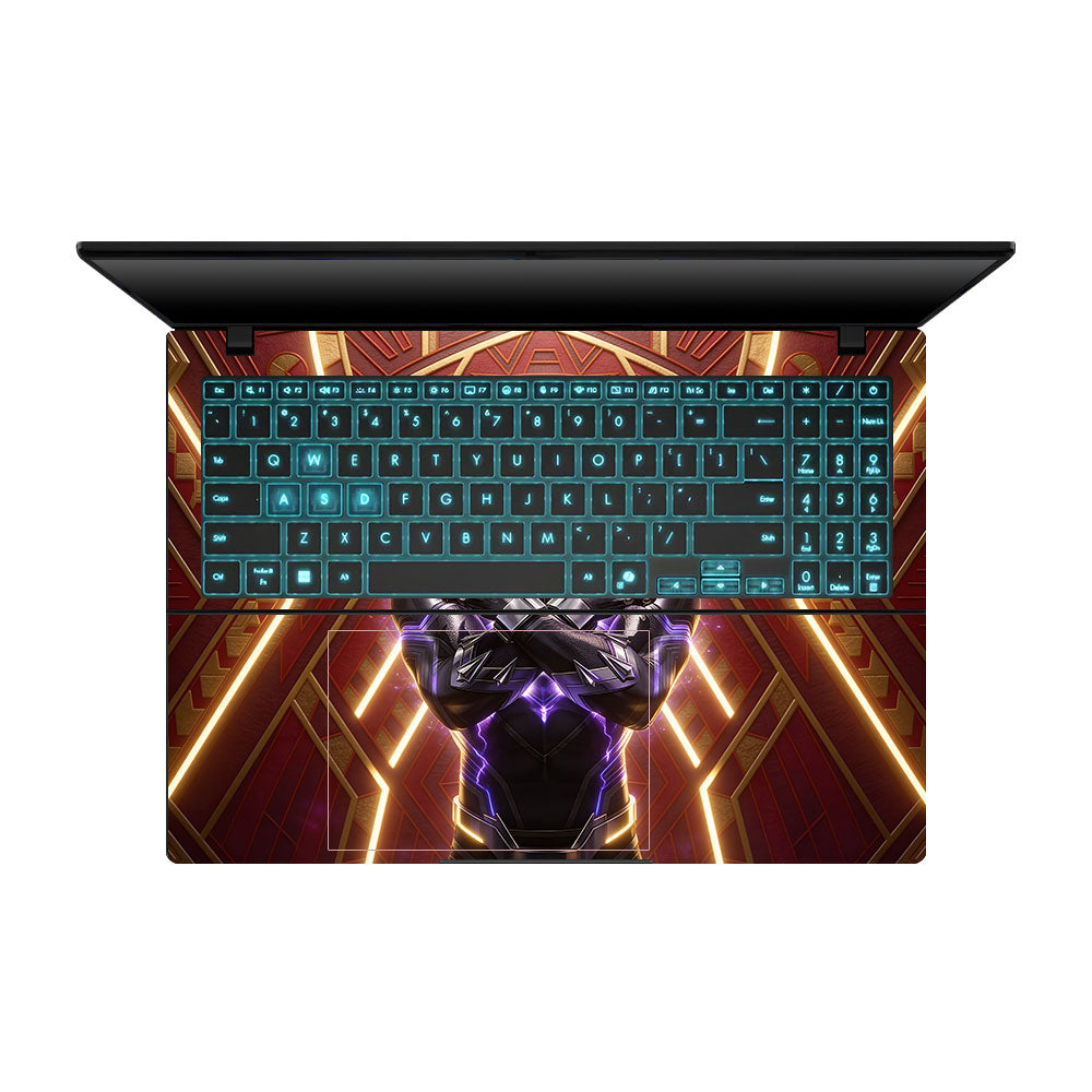 Wakanda Royal Power Asus Gaming V16 V3607 Laptop Skin