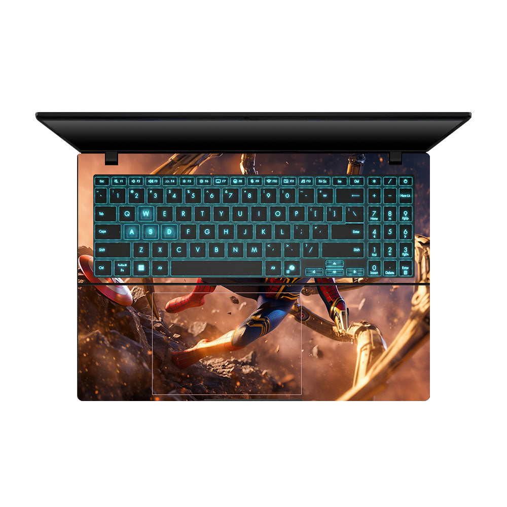 Spider Man Mech Arms Asus Gaming V16 V3607 Laptop Skin