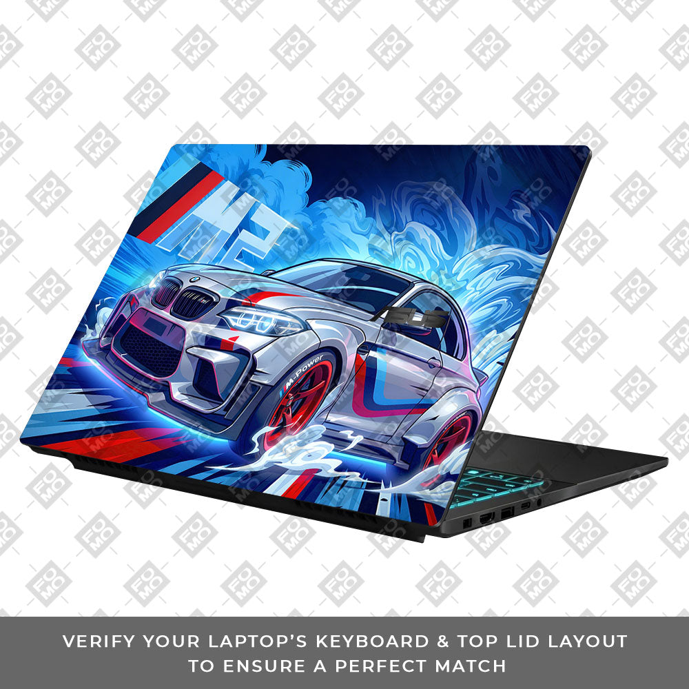 German Performance Machine Asus Gaming V16 V3607 Laptop Skin
