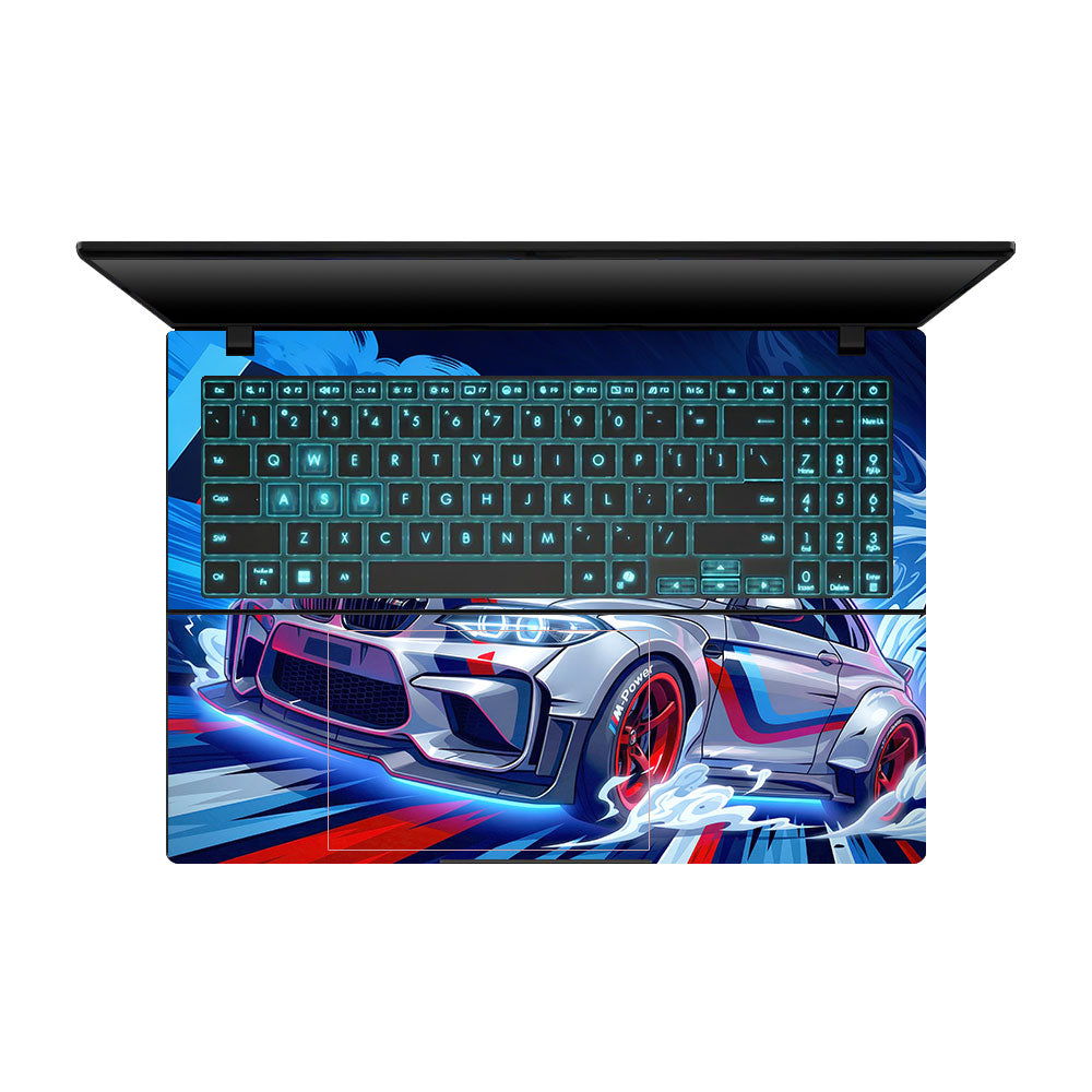 German Performance Machine Asus Gaming V16 V3607 Laptop Skin