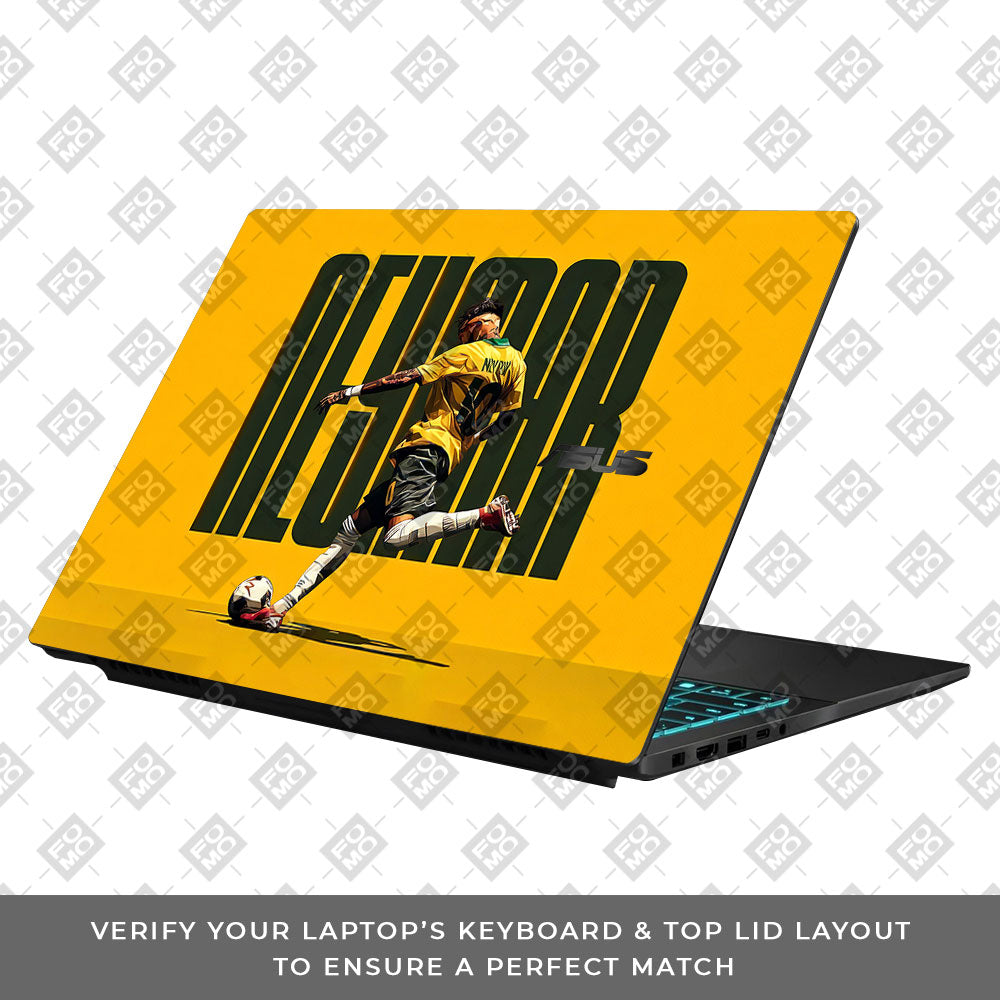 Neymar Brazil Drip Asus Gaming V16 V3607 Laptop Skin