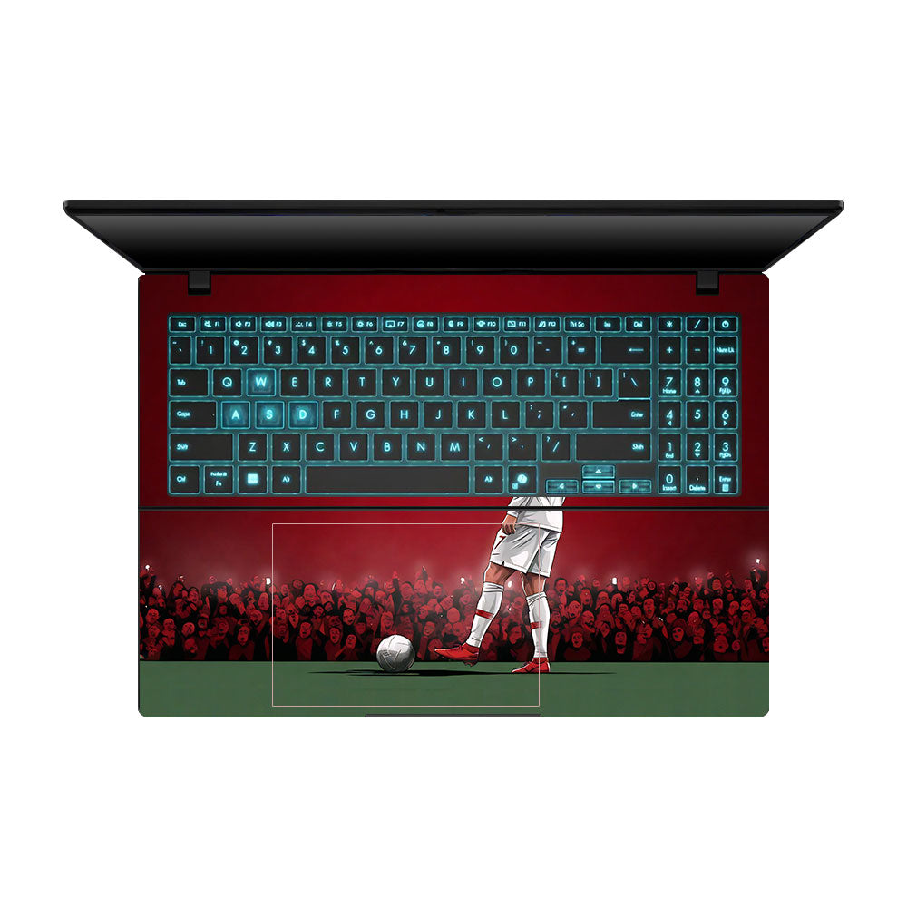 Ronaldo Cold Mode Asus Gaming V16 V3607 Laptop Skin
